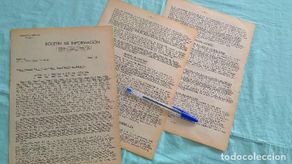 Militaria: 1940.EMBAJADA ALEMANIA MADRID.BOLETIN INFORMACION.EXCLUSIVO AUTORIDADES.N.86.Dictadura Britanica